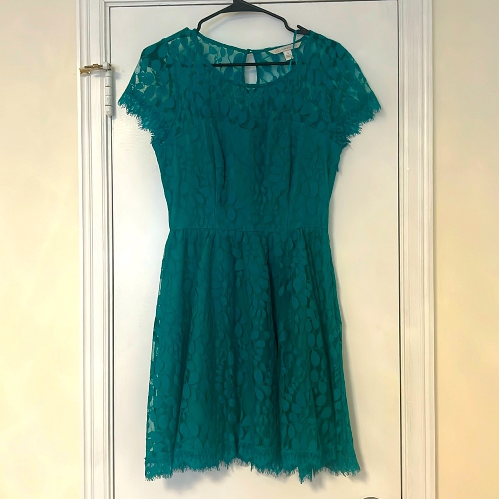 Green Lace Dress